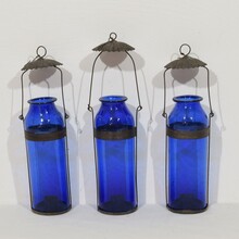 Collection glass lanterns, France circa 1900