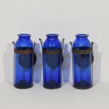 Collection glass lanterns, France circa 1900