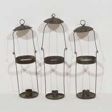 Collection glass lanterns, France circa 1900