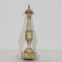 Collection of 3 neoclassical candleholders, Italy circa 1780-1800