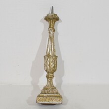 Collection of 3 neoclassical candleholders, Italy circa 1780-1800