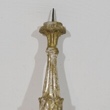 Collection of 3 neoclassical candleholders, Italy circa 1780-1800