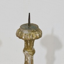 Collection of 3 neoclassical candleholders, Italy circa 1780-1800