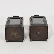 Collection of 5 metal lanterns, France circa 1850-1900