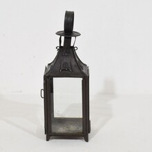 Collection of 5 metal lanterns, France circa 1850-1900