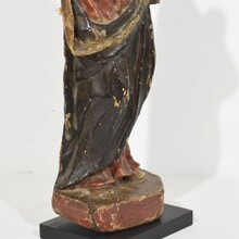 Baroque wooden Madonna with Child, France circa 1600-1700