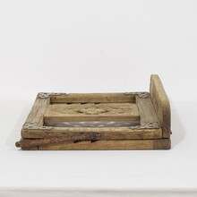 Carved wooden folding lectern in gothic style, France circa 1600-1700