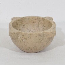 Small marble mortar, France circa 1750-1850