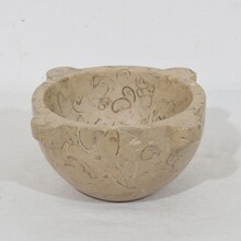 Small marble mortar, France circa 1750-1850
