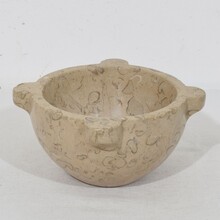 Small marble mortar, France circa 1750-1850
