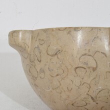 Small marble mortar, France circa 1750-1850