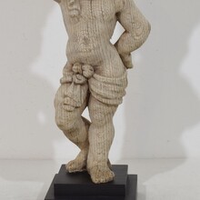 Hand carved oak caryatid figure, France circa 1750