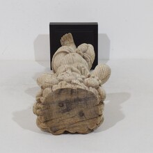 Hand carved oak caryatid figure, France circa 1750