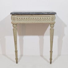 Marble top Louis XVI console table, France circa 1770-1889