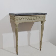 Marble top Louis XVI console table, France circa 1770-1889