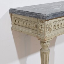 Marble top Louis XVI console table, France circa 1770-1889