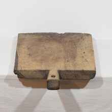 Giant wooden chopping or cutting board, France circa 1850-1900