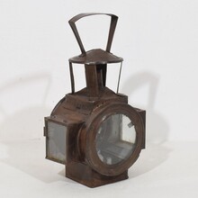 Metal lantern, France circa 1890-1920