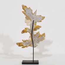 Hand carved giltwood floral ornament, Italy circa 1780-1850