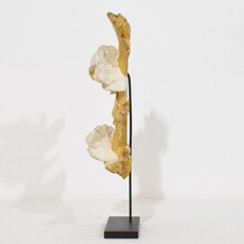 Hand carved giltwood floral ornament, Italy circa 1780-1850