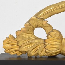 Carved giltwood neoclassical style bird ornament, Italy circa 1780-1820