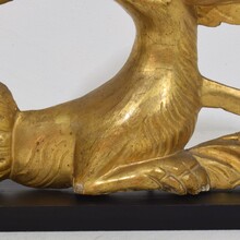 Carved giltwood neoclassical style bird ornament, Italy circa 1780-1820