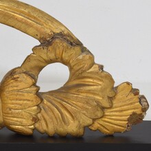 Carved giltwood neo classical style bird ornament, Italy circa 1780-1820