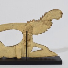 Carved giltwood neo classical style bird ornament, Italy circa 1780-1820