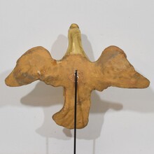 Gilded paper mache dove/ holy spirit, Italy circa 1750