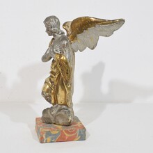 hand carved baroque winged angel, Italy circa 1750