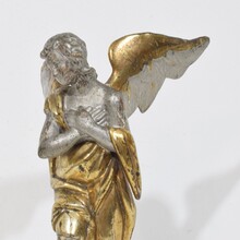 hand carved baroque winged angel, Italy circa 1750