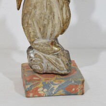 hand carved baroque winged angel, Italy circa 1750