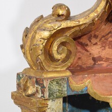 Neoclassical carved wooden altar shrine, Italy circa 1760-1800