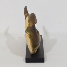 Neoclassical handcarved wooden mythical figure, Italy circa 1780-1820