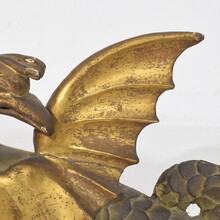 Neoclassical handcarved wooden mythical figure, Italy circa 1780-1820