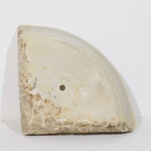 White marble water basin or sink, Italy circa 1750-1800