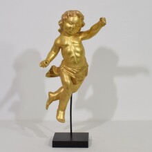 Giltwood neoclassical angel, Italy circa 1780-1820