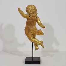 Giltwood neoclassical angel, Italy circa 1780-1820