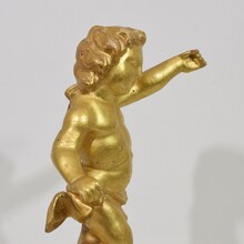 Giltwood neoclassical angel, Italy circa 1780-1820