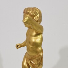 Giltwood neoclassical angel, Italy circa 1780-1820