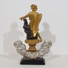 Giltwood neoclassical angel, Italy circa 1780-1820