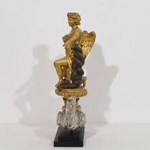 Giltwood neoclassical angel, Italy circa 1780-1820