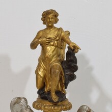 Giltwood neoclassical angel, Italy circa 1780-1820