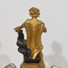 Giltwood neoclassical angel, Italy circa 1780-1820