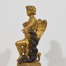 Giltwood neoclassical angel, Italy circa 1780-1820