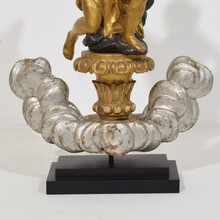 Giltwood neoclassical angel, Italy circa 1780-1820