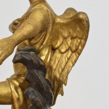 Giltwood neoclassical angel, Italy circa 1780-1820