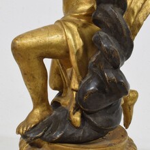 Giltwood neoclassical angel, Italy circa 1780-1820