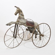 Tricycle horse, France circa 1880