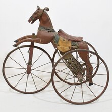 Tricycle horse, France circa 1880